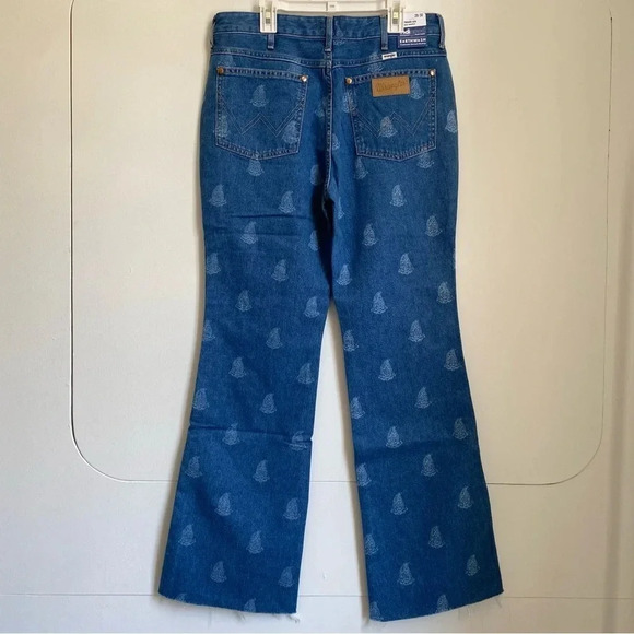 WRANGLER PAISLEY PRINT WESTWARD 626 HIGH RISE BOOTCUT JEANS 29 - Picture 3 of 8
